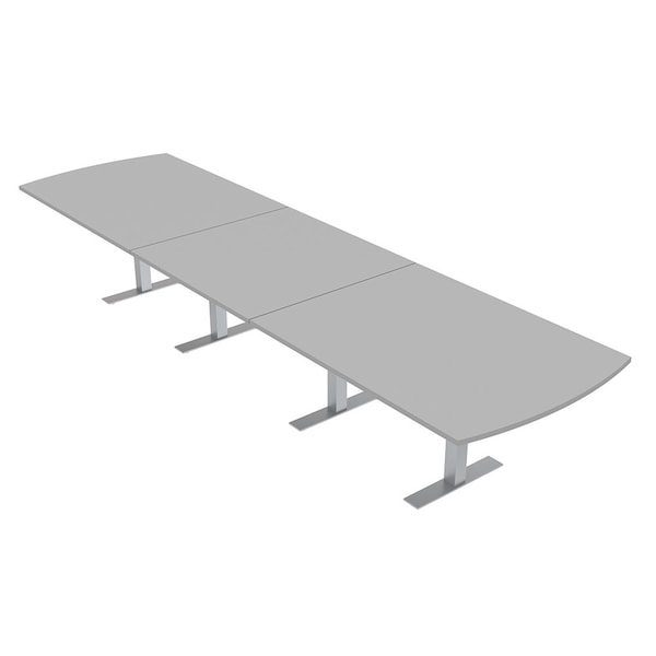 Skutchi Designs 45 in W, 166 in L, 29 in H, Engineered Wood Top, Grey HAR-AREC-46X168-T-XD01 - main